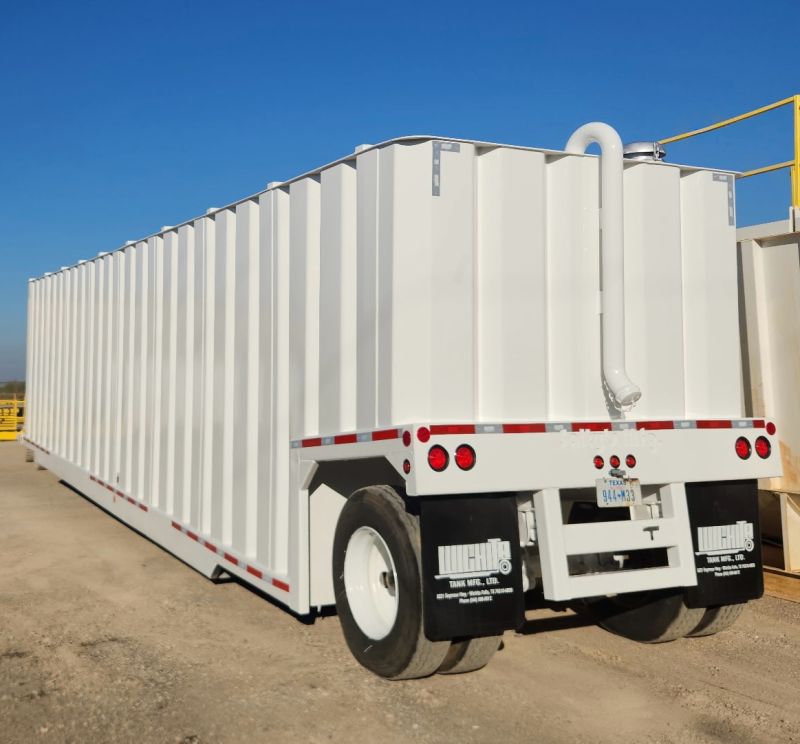 Wichita Vapor Tight Flat Roof Frac Tank (#4895)