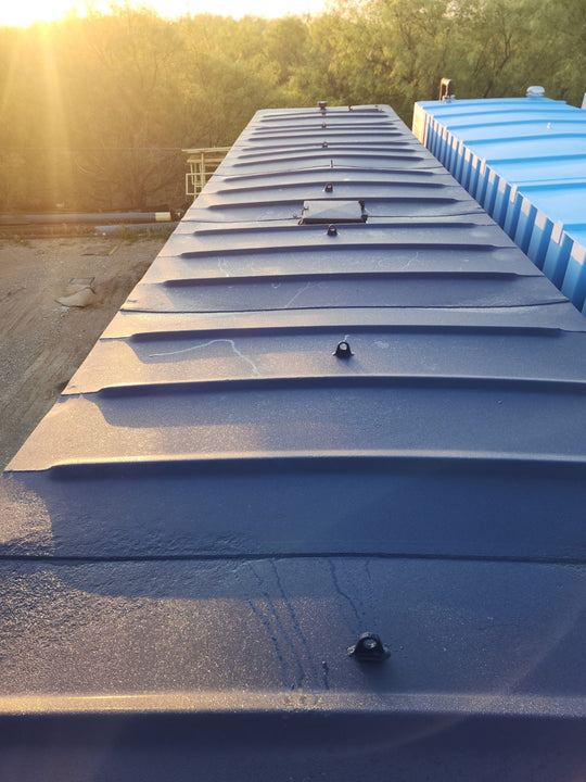 Dragon Flat Roof Fiberglass Lined Frac Tank (313)