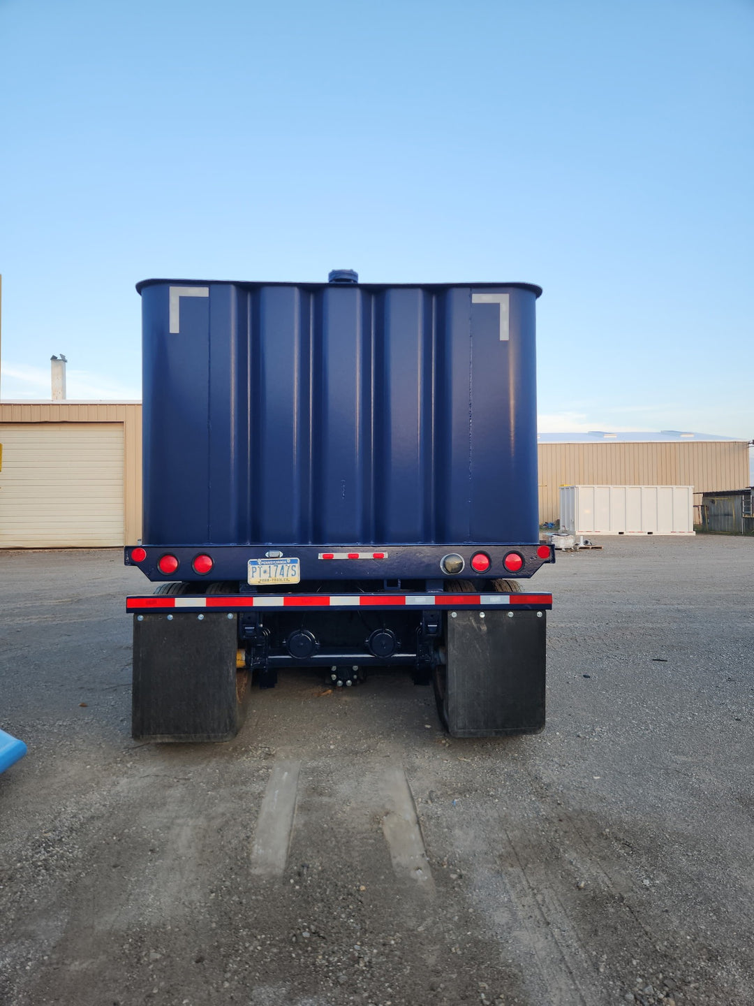 Dragon Flat Roof Fiberglass Lined Frac Tank (313)