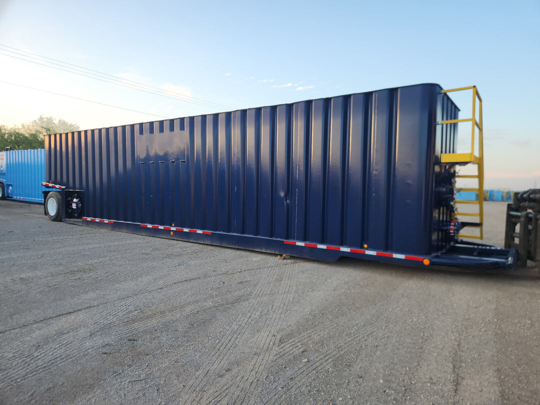 Dragon Flat Roof Fiberglass Lined Frac Tank (313)