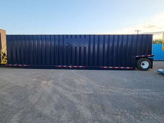 Dragon Flat Roof Fiberglass Lined Frac Tank (313)