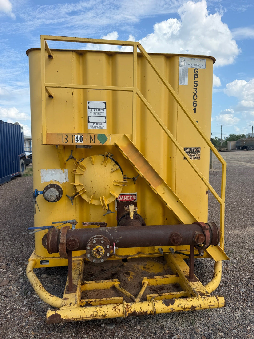 Dragon Flat Roof Frac Tank (GP53061)