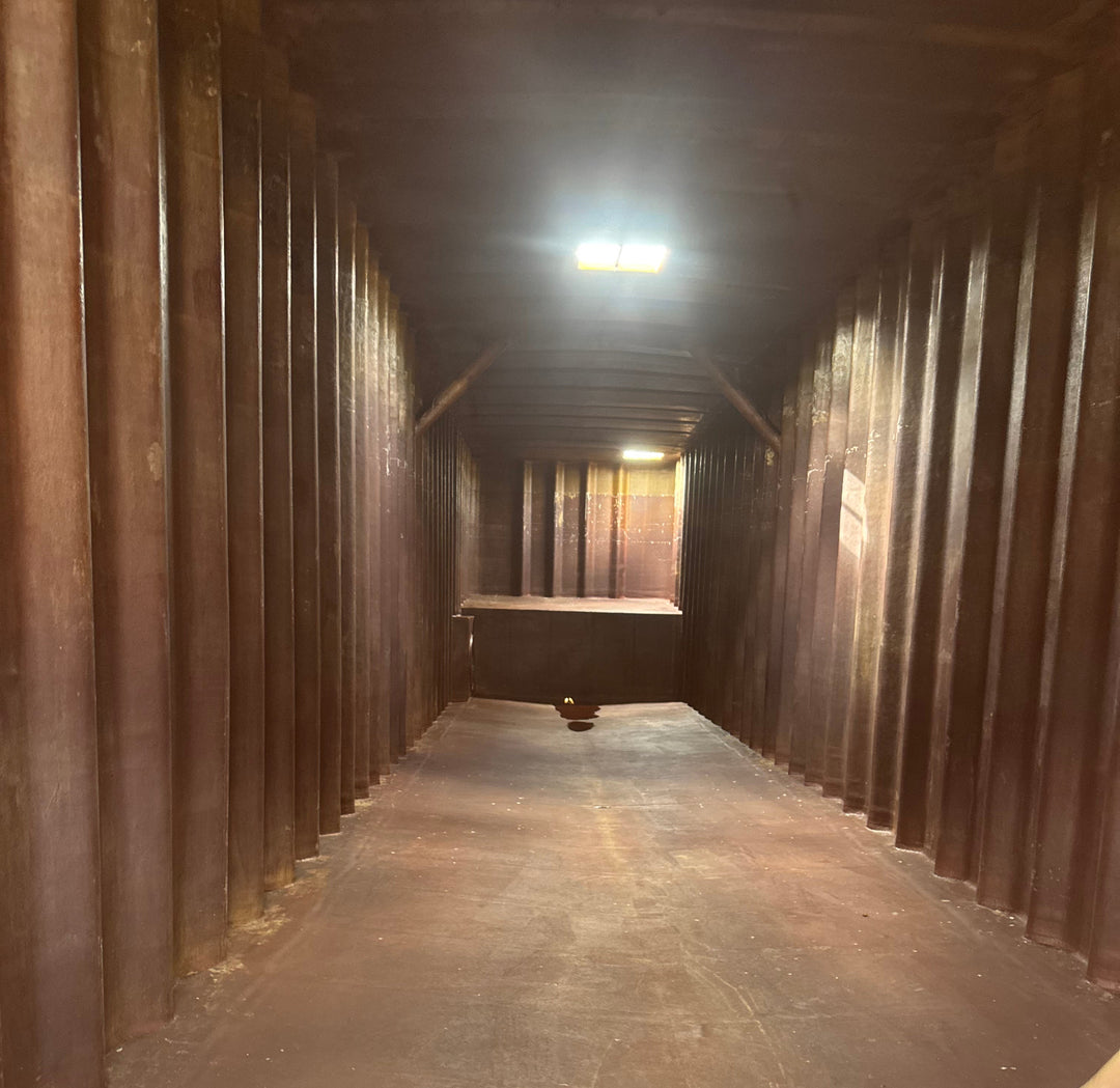 Dragon Flat Roof Fiberglass Lined Frac Tank (313)