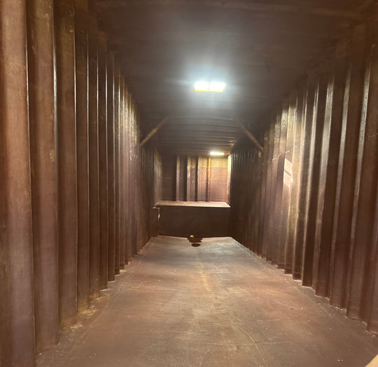 Dragon Flat Roof Fiberglass Lined Frac Tank (313)