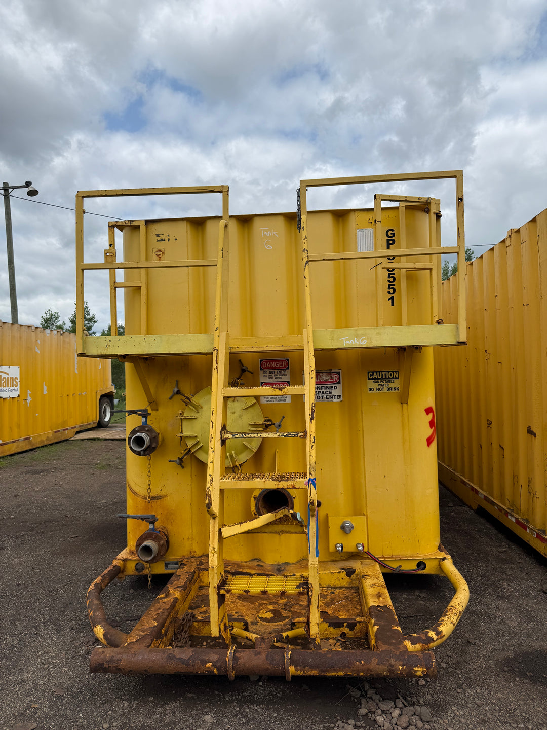 Dragon Flat Roof Frac Tank (GP53551)