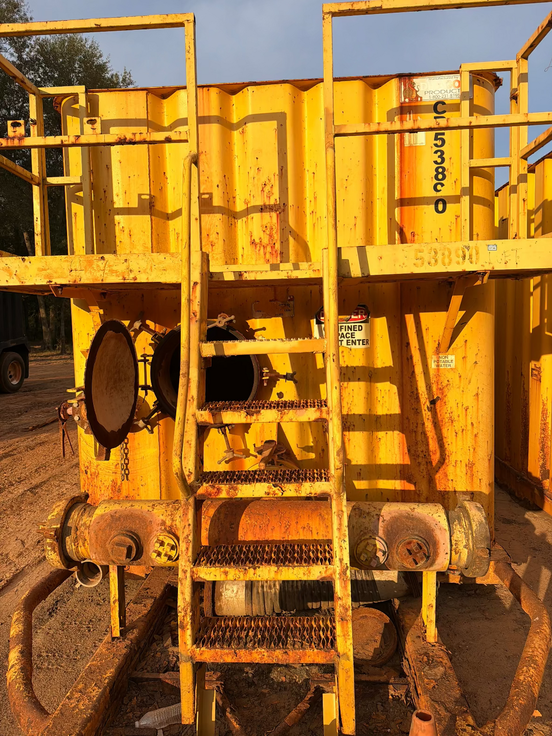 Dragon Flat Roof Frac Tank (GP53890)