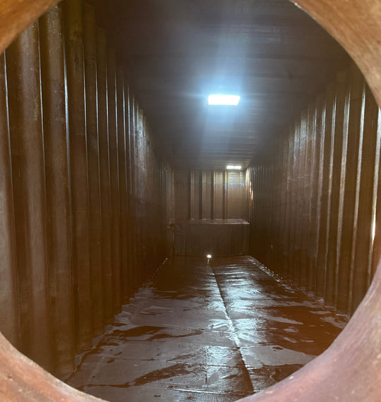 Dragon Flat Roof Fiberglass Lined Frac Tank (629)