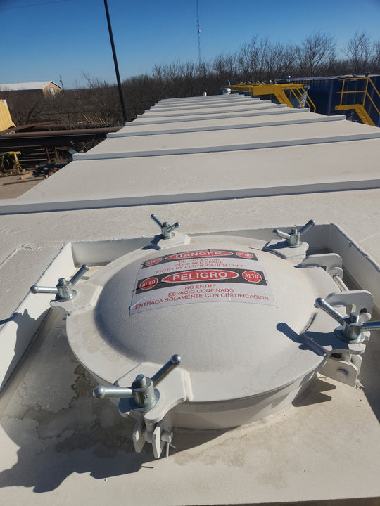 Wichita Flat Roof Frac Tank (502)