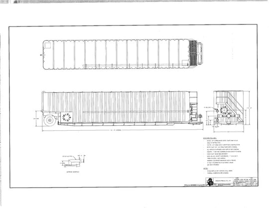 Dragon Flat Roof Frac Tank (1373)