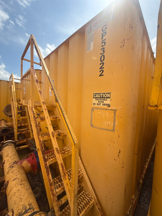 Front of Dragon flat top frac tank #GP53022