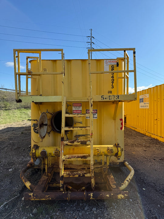 Front of Dragon flat top frac tank #GP54073