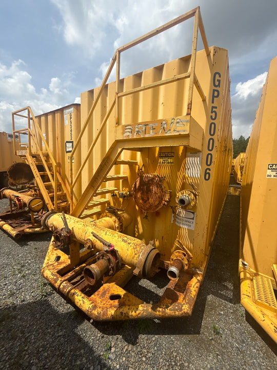 Front of Wichita flat top frac tank #GP50006