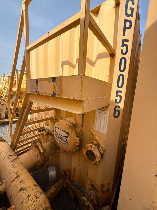 Front of Wichita flat top frac tank #GP50056