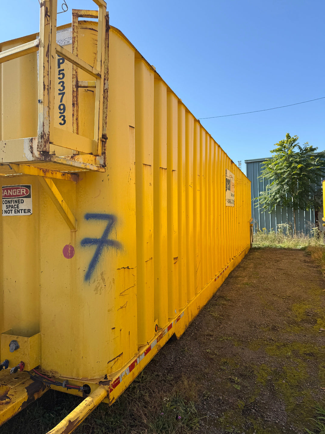 Dragon Flat Roof Frac Tank (GP53793)