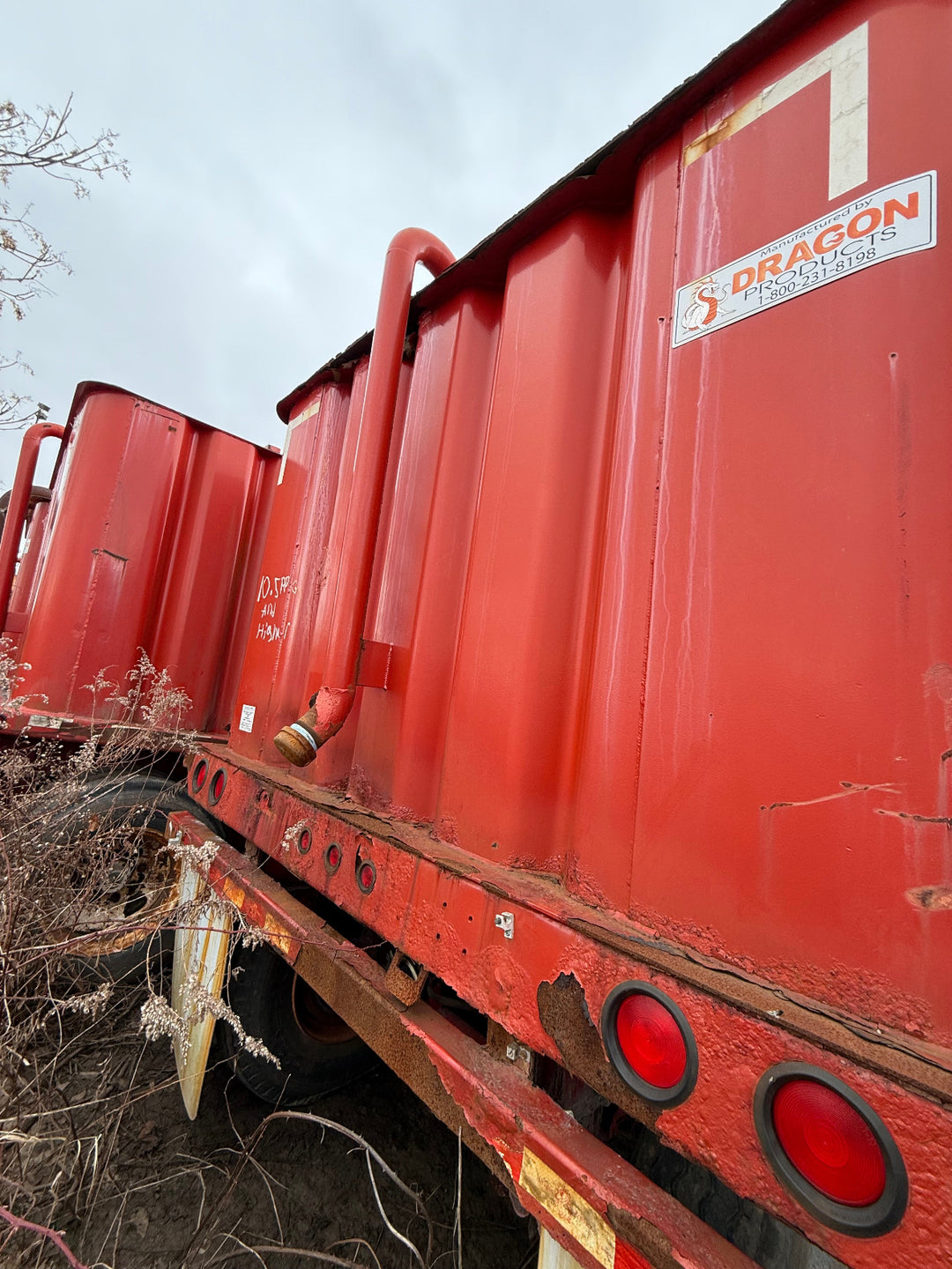 Dragon Flat Roof Frac Tank (5124)