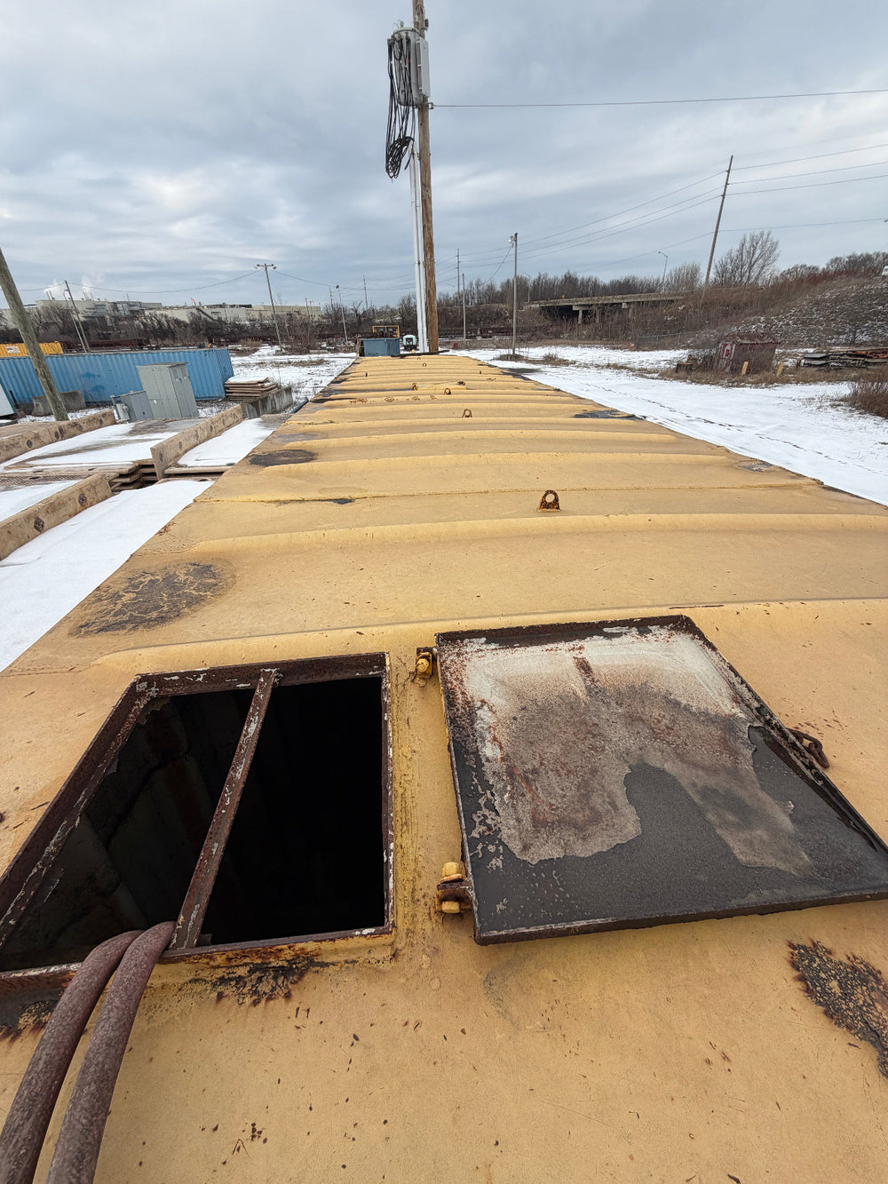 Dragon Flat Roof Frac Tank (GP53218)