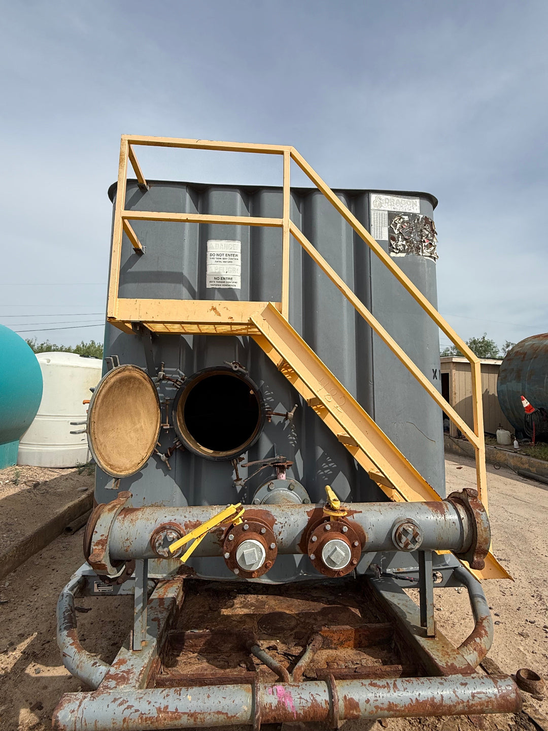 Dragon Flat Roof Frac Tank (X15)