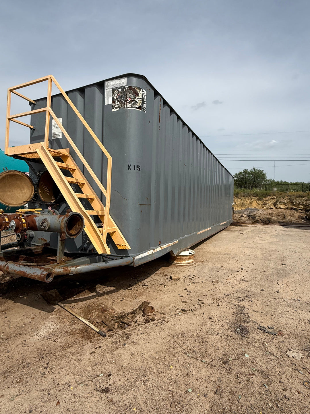 Dragon Flat Roof Frac Tank (X15)