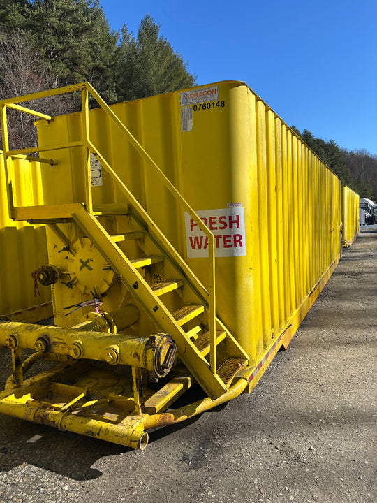 Dragon Flat Roof Frac Tank with External Manifold *YELLOW* (21,000 gal.) (#760148)