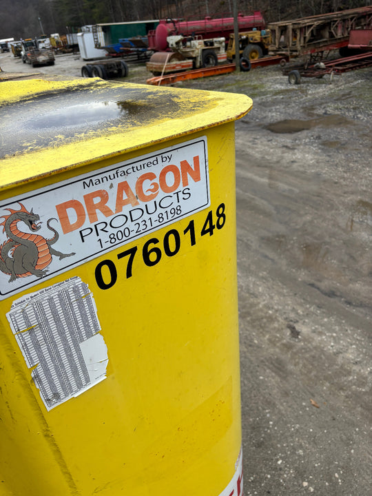 Dragon Flat Roof Frac Tank with External Manifold *YELLOW* (21,000 gal.) (#760148)