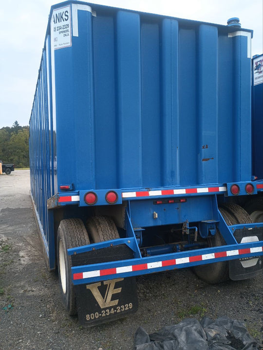 VE Flat Roof Frac Tank with External Manifold *BLUE* (21,000 gal.) (G0921)
