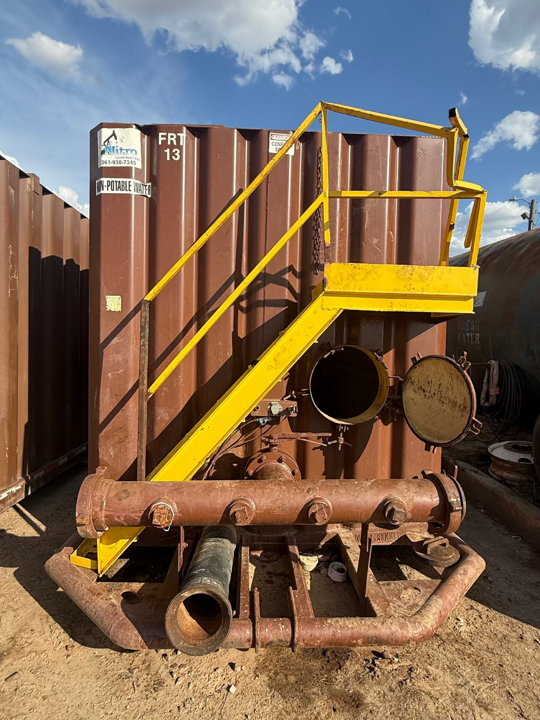 Wichita Flat Roof Frac Tank (#FRT-13)
