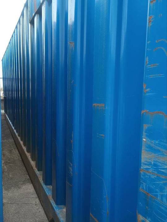 VE Flat Roof Frac Tank with External Manifold *BLUE* (21,000 gal.) (G1460)