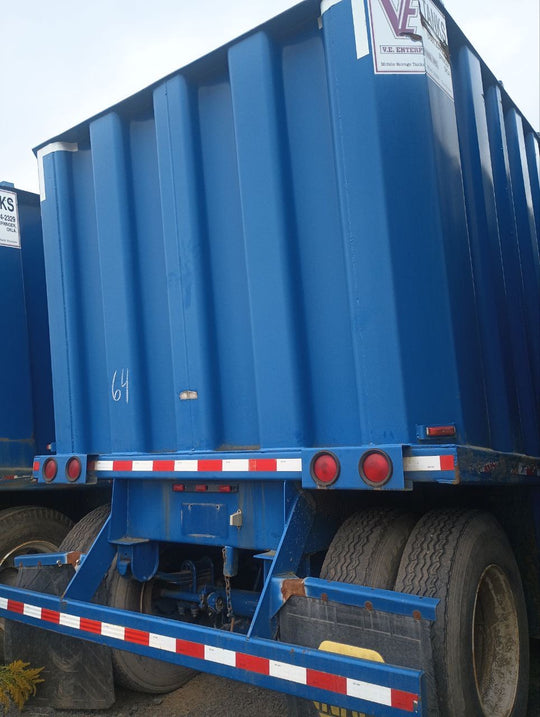 VE Flat Roof Frac Tank with External Manifold *BLUE* (21,000 gal.) (G1460)