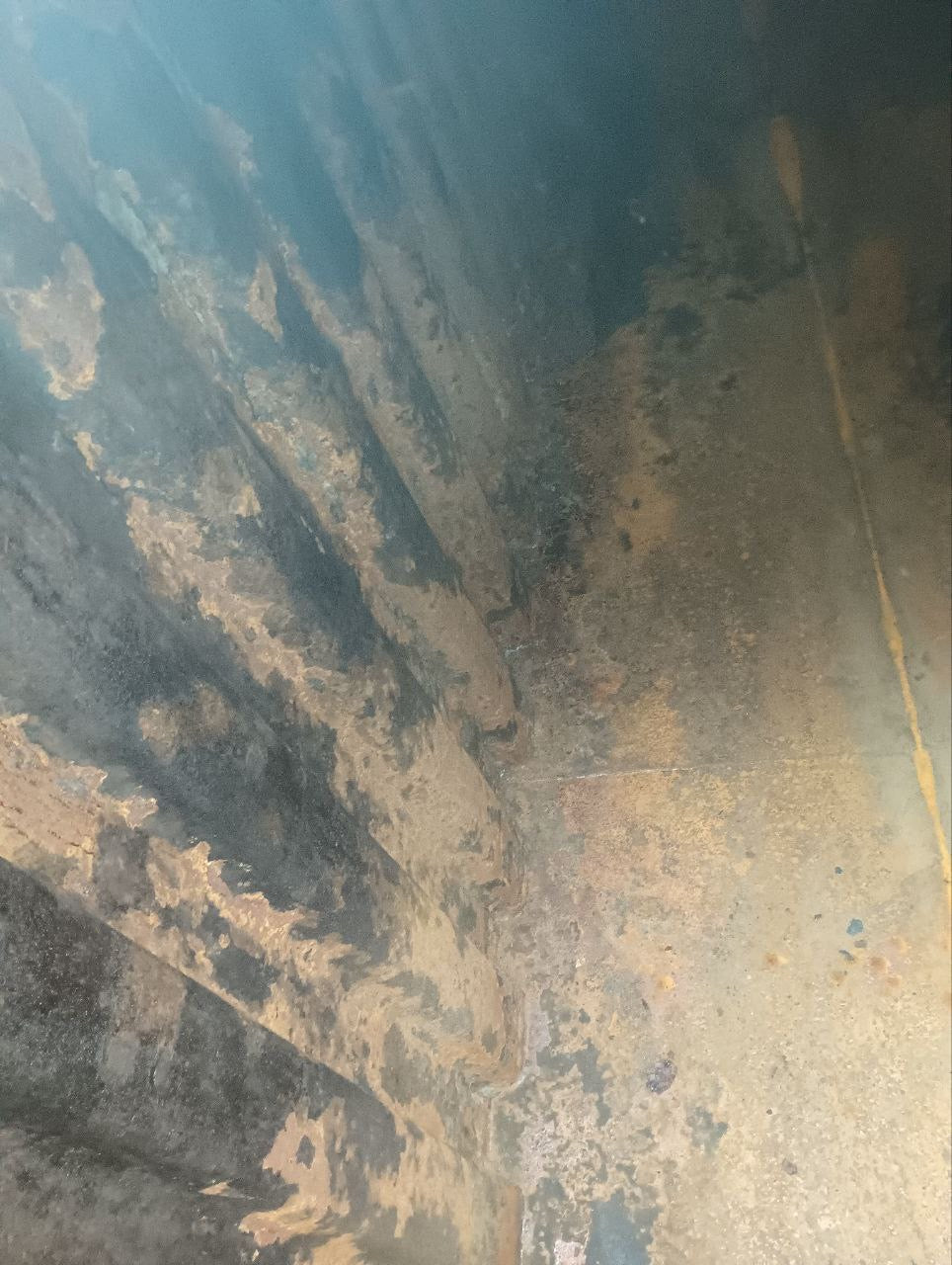 VE Flat Roof Frac Tank with External Manifold *BLUE* (21,000 gal.) (G0108)