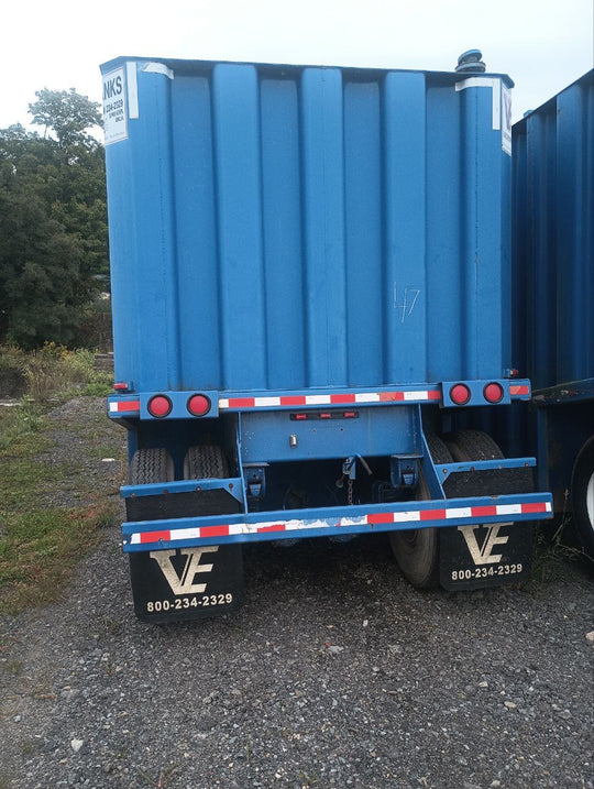VE Flat Roof Frac Tank with External Manifold *BLUE* (21,000 gal.) (G1447)