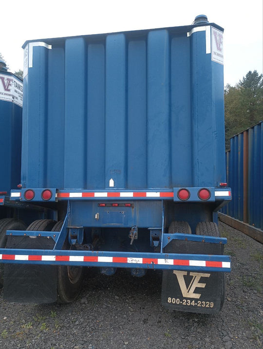 VE Flat Roof Frac Tank with External Manifold *BLUE* (21,000 gal.) (G1491)