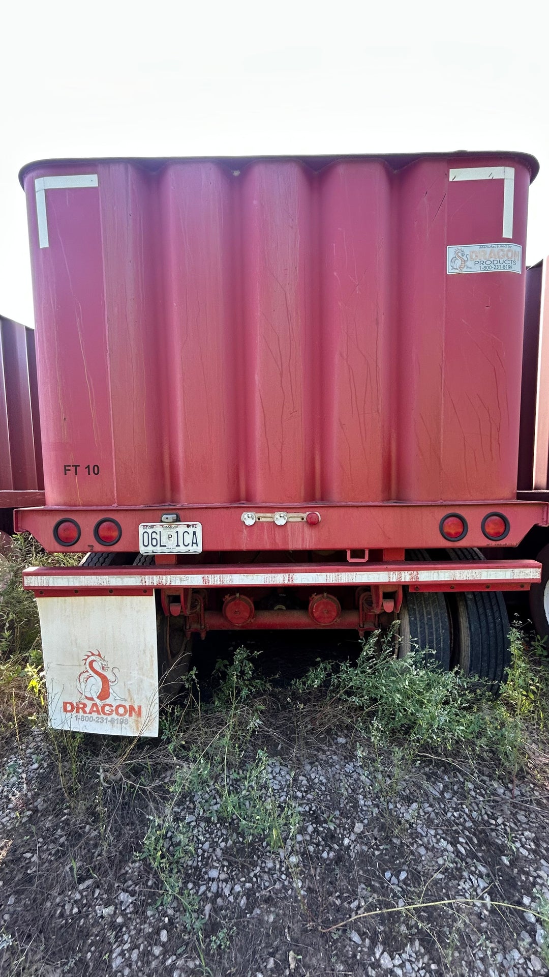 Dragon Flat Roof Frac Tank (FT10)