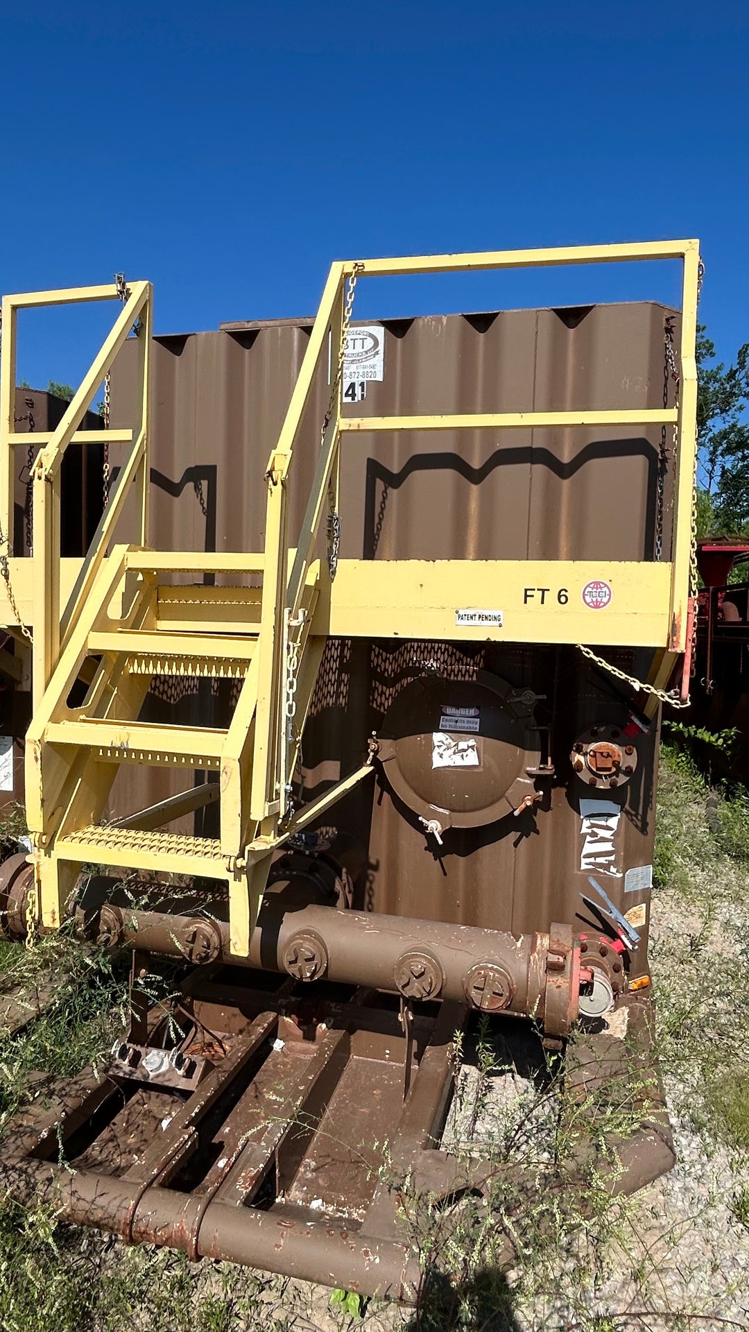 Wichita Flat Roof Frac Tank (#FT6)