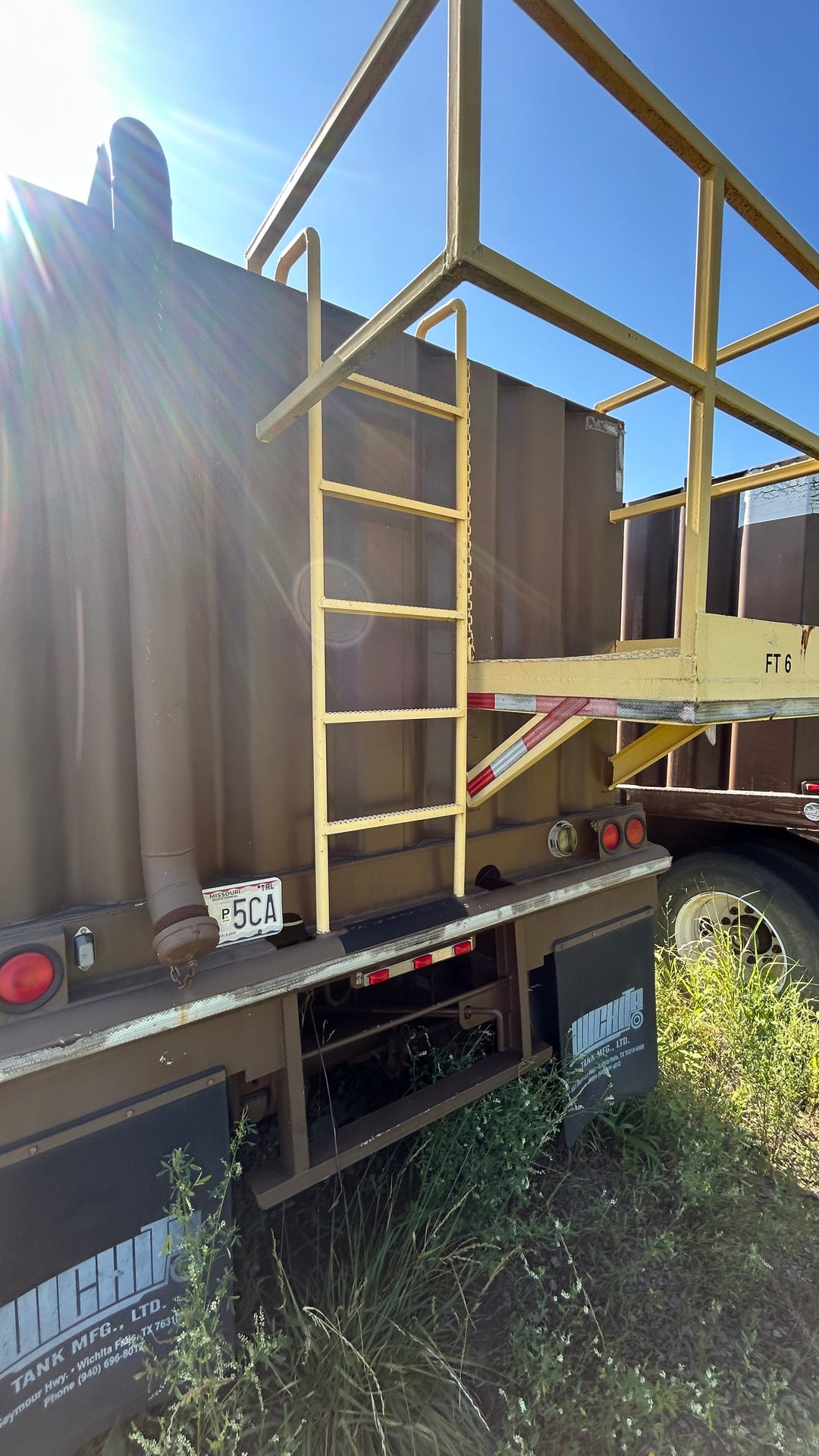 Wichita Flat Roof Frac Tank (#FT6)