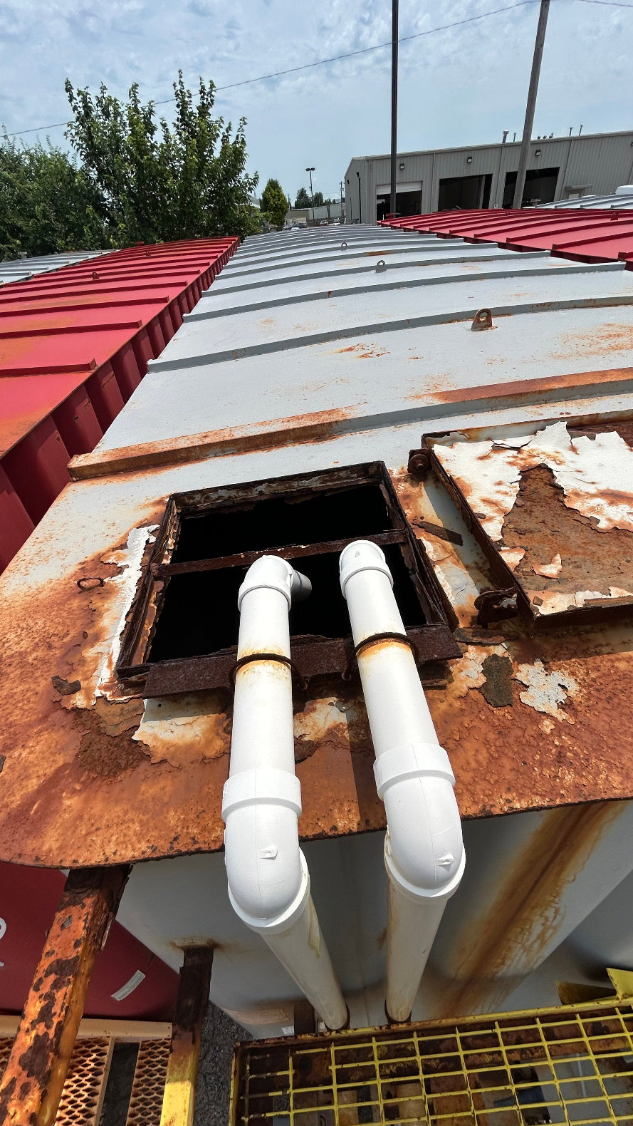 Dragon Flat Roof Frac Tank (7003)