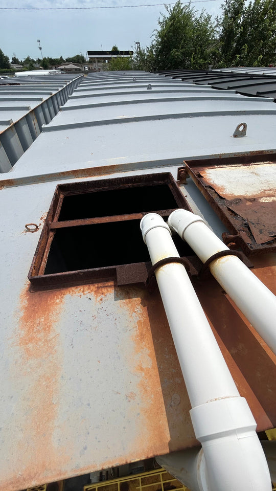 Dragon Flat Roof Frac Tank (9558)