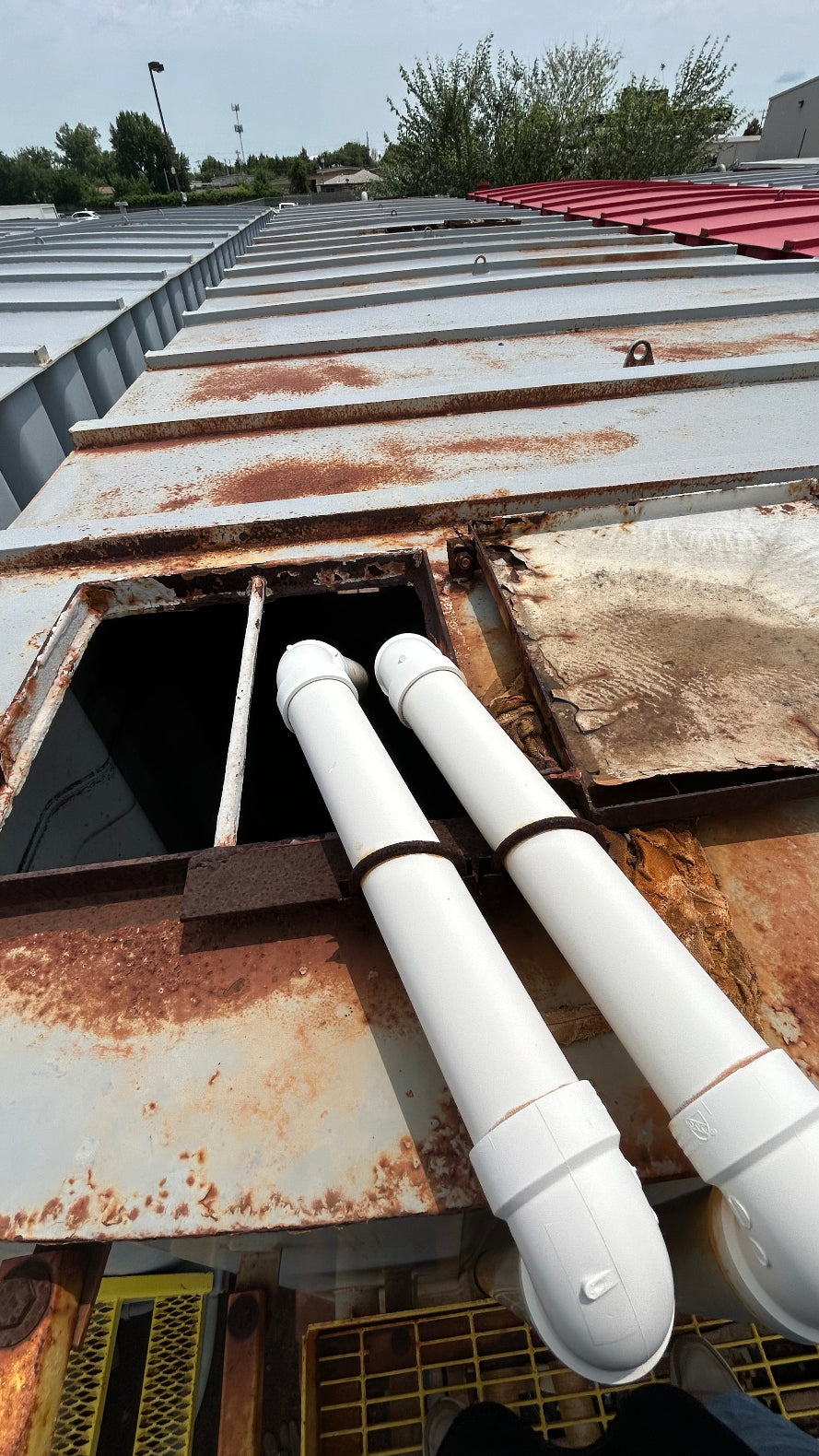Dragon Flat Roof Frac Tank (9080)