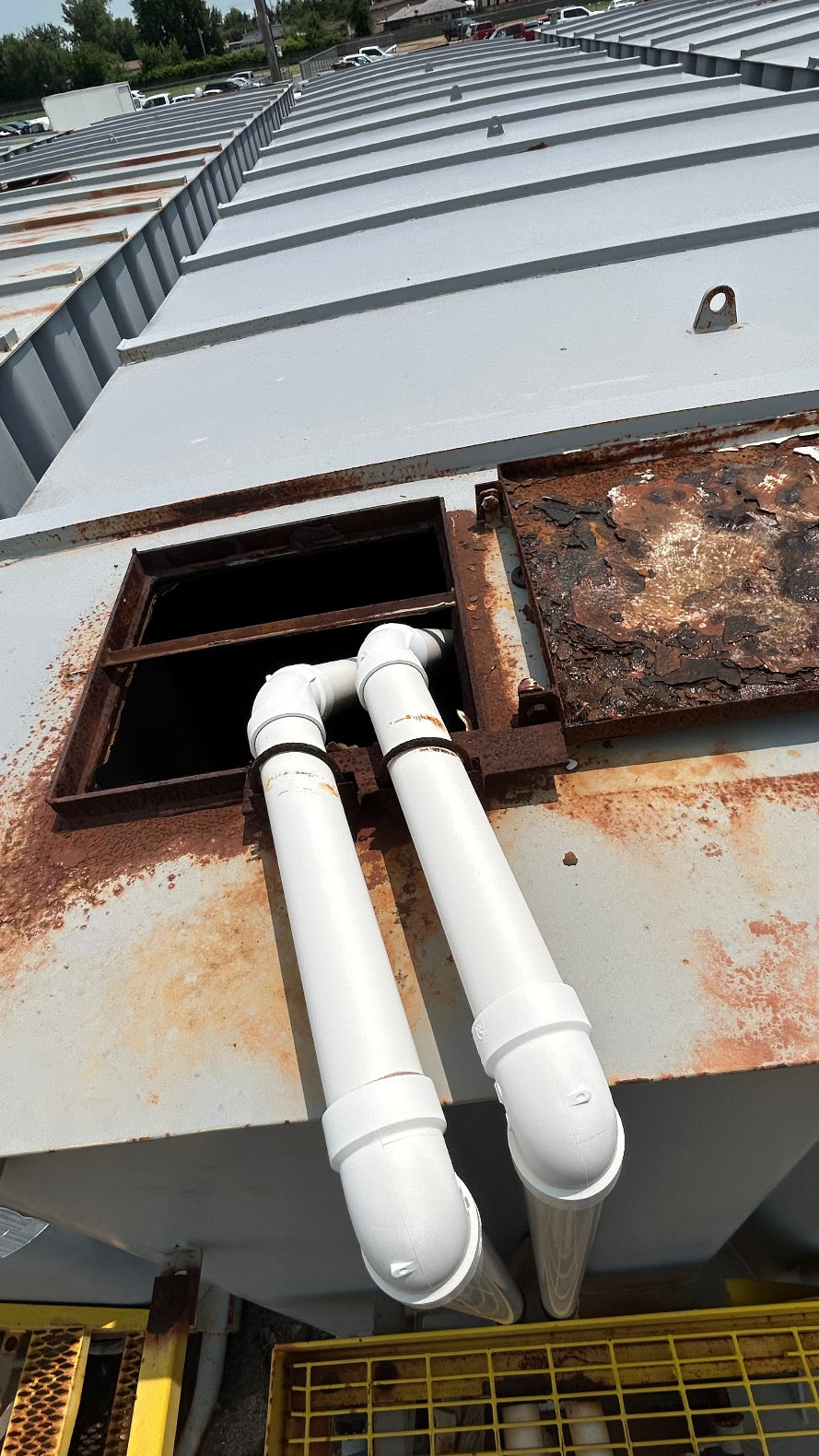 Dragon Flat Roof Frac Tank (9566)