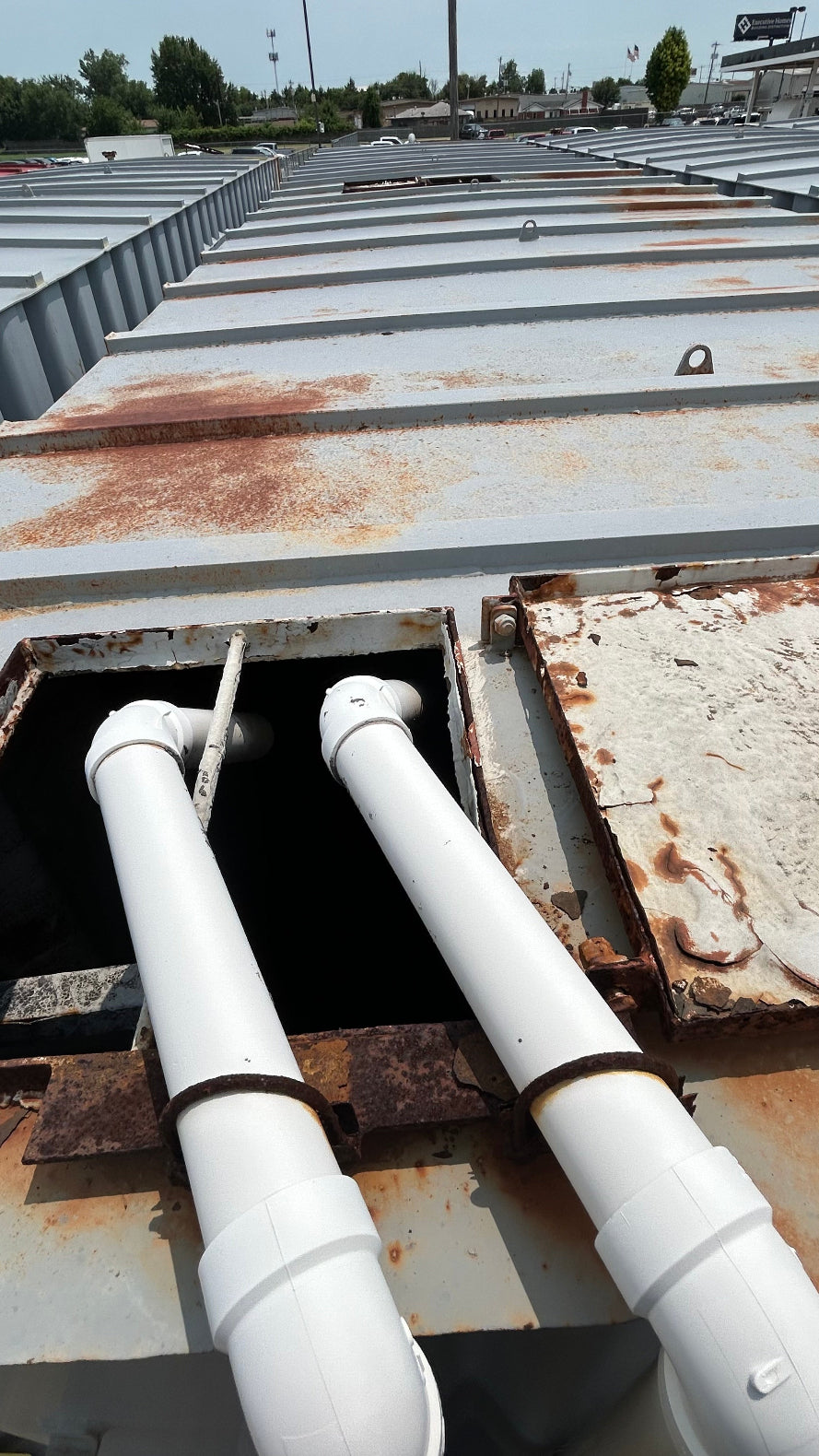 Dragon Flat Roof Frac Tank (9092)
