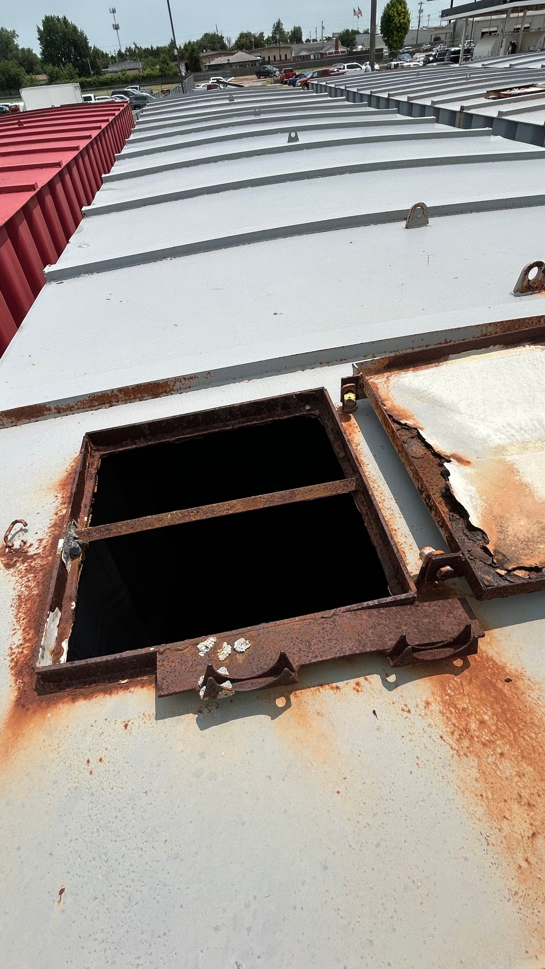 Dragon Flat Roof Frac Tank (9557)