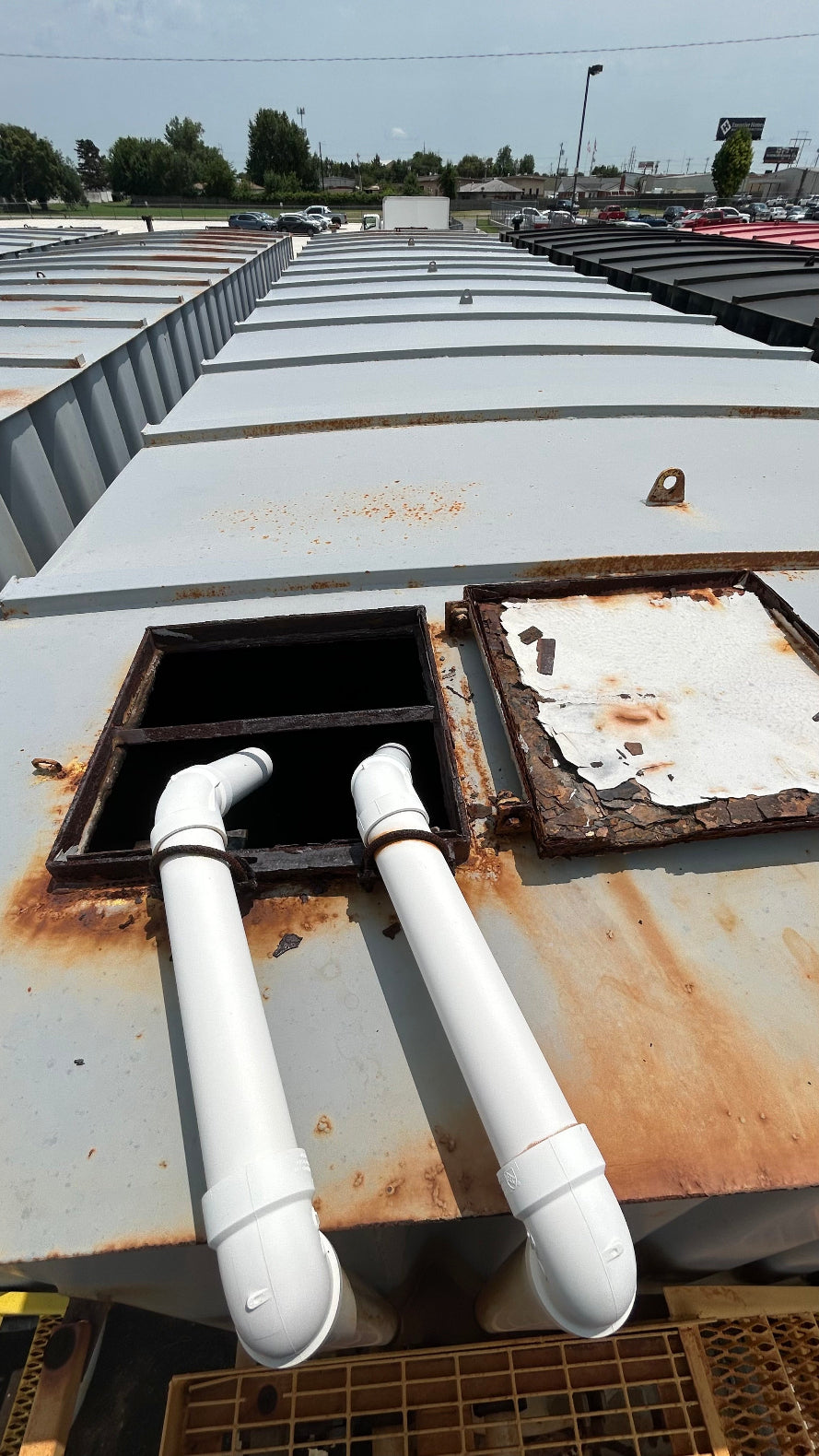 Dragon Flat Roof Frac Tank (9571)