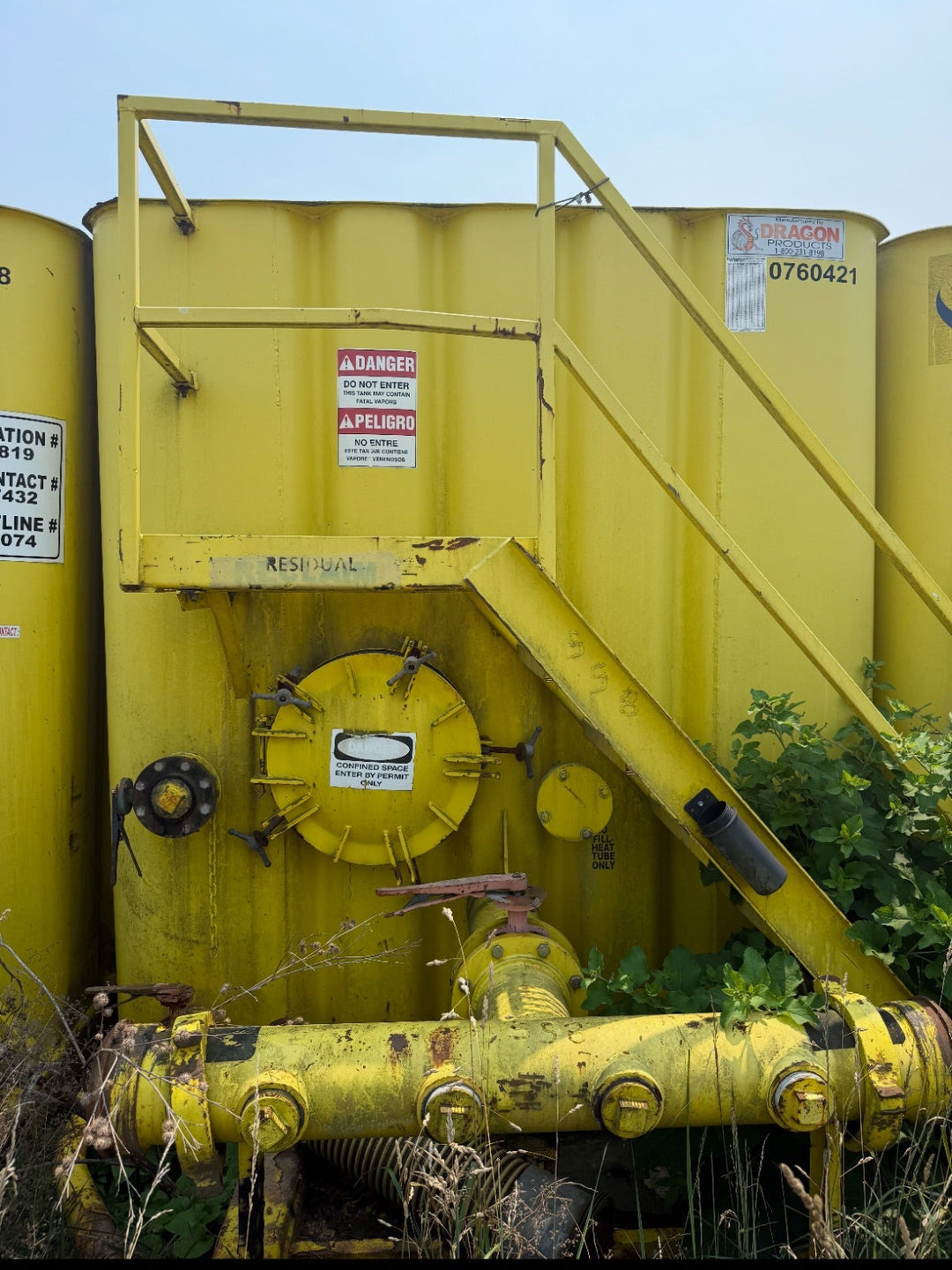 Dragon Flat Roof Frac Tank (#0760421)