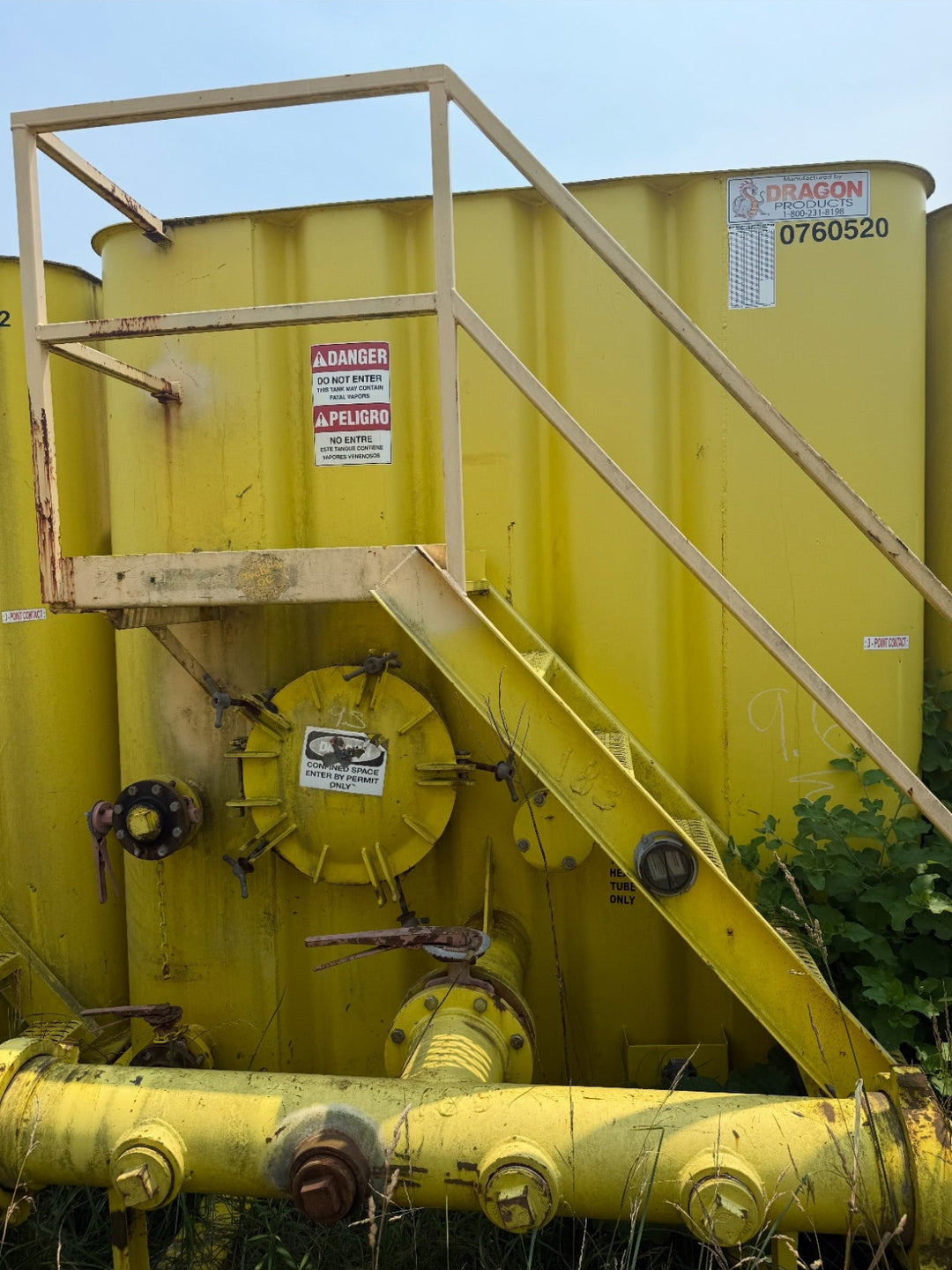 Dragon Flat Roof Frac Tank (#0760521)