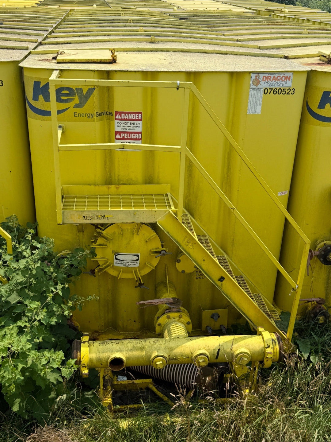 Dragon Flat Roof Frac Tank (#0760523)
