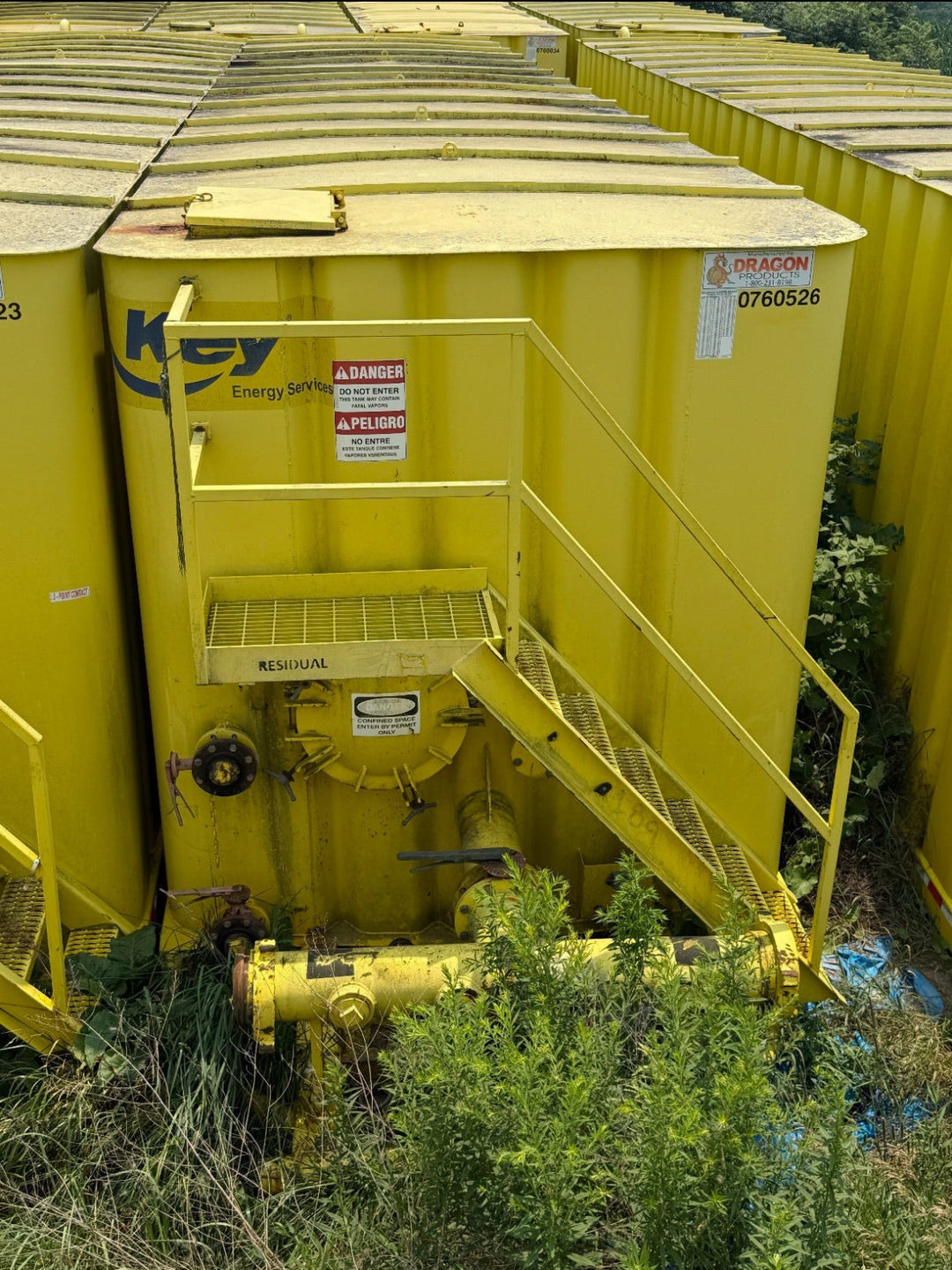 Dragon Flat Roof Frac Tank (#0760526)