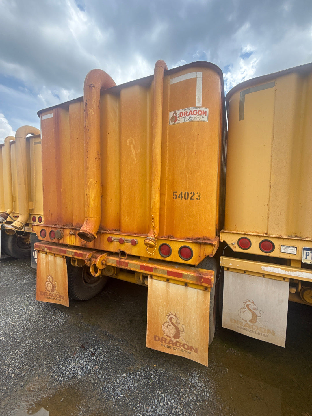 Dragon Flat Roof Frac Tank (GP54023)