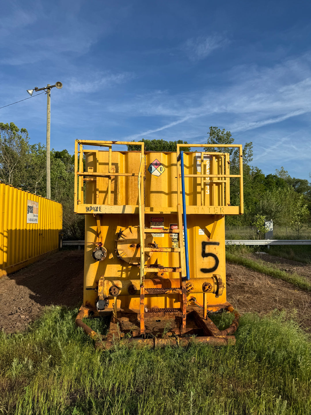 Dragon Flat Roof Frac Tank (GP53513)