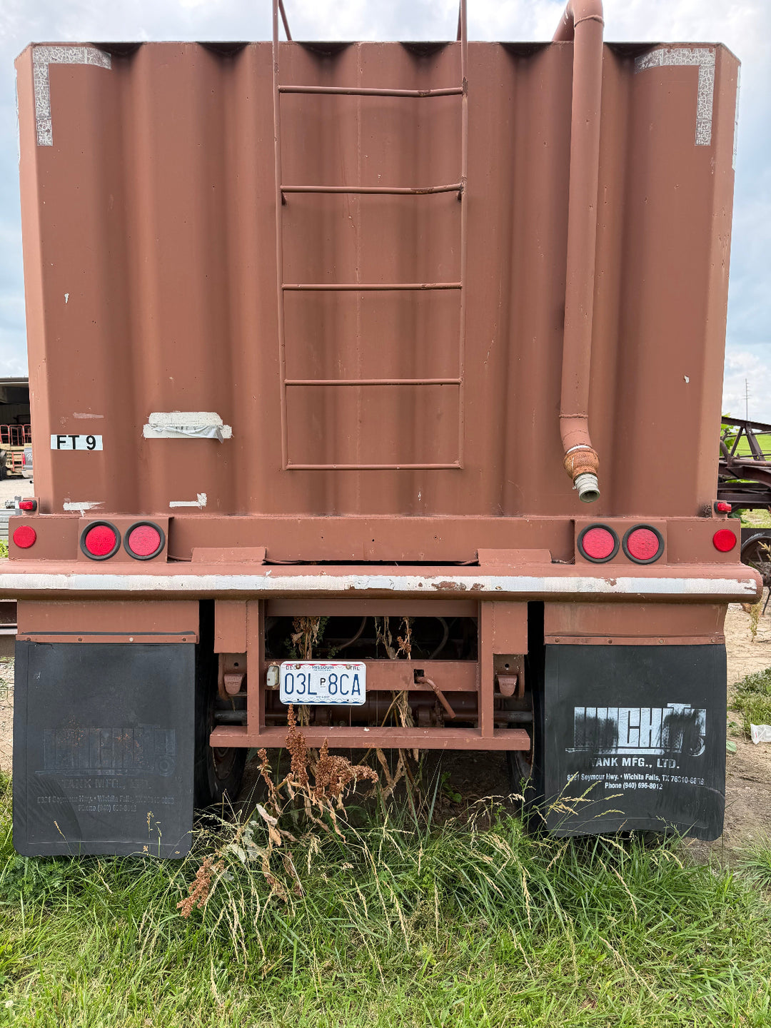 Wichita Flat Roof Frac Tank (#FT9)