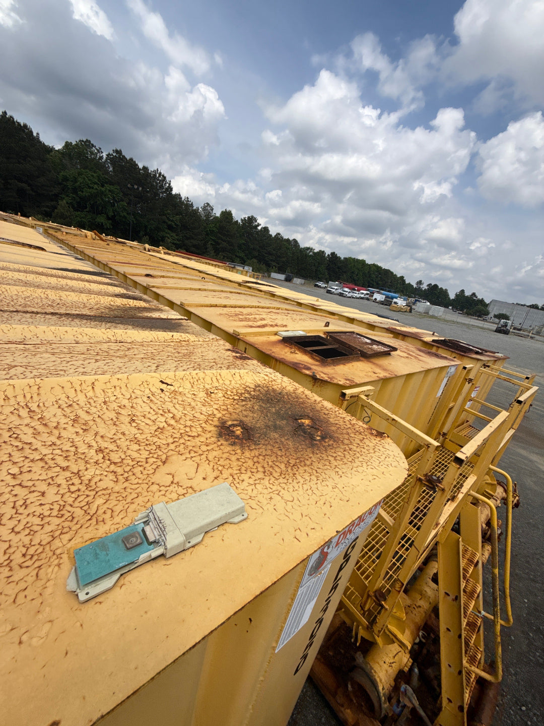Dragon Flat Roof Frac Tank (GP53698)