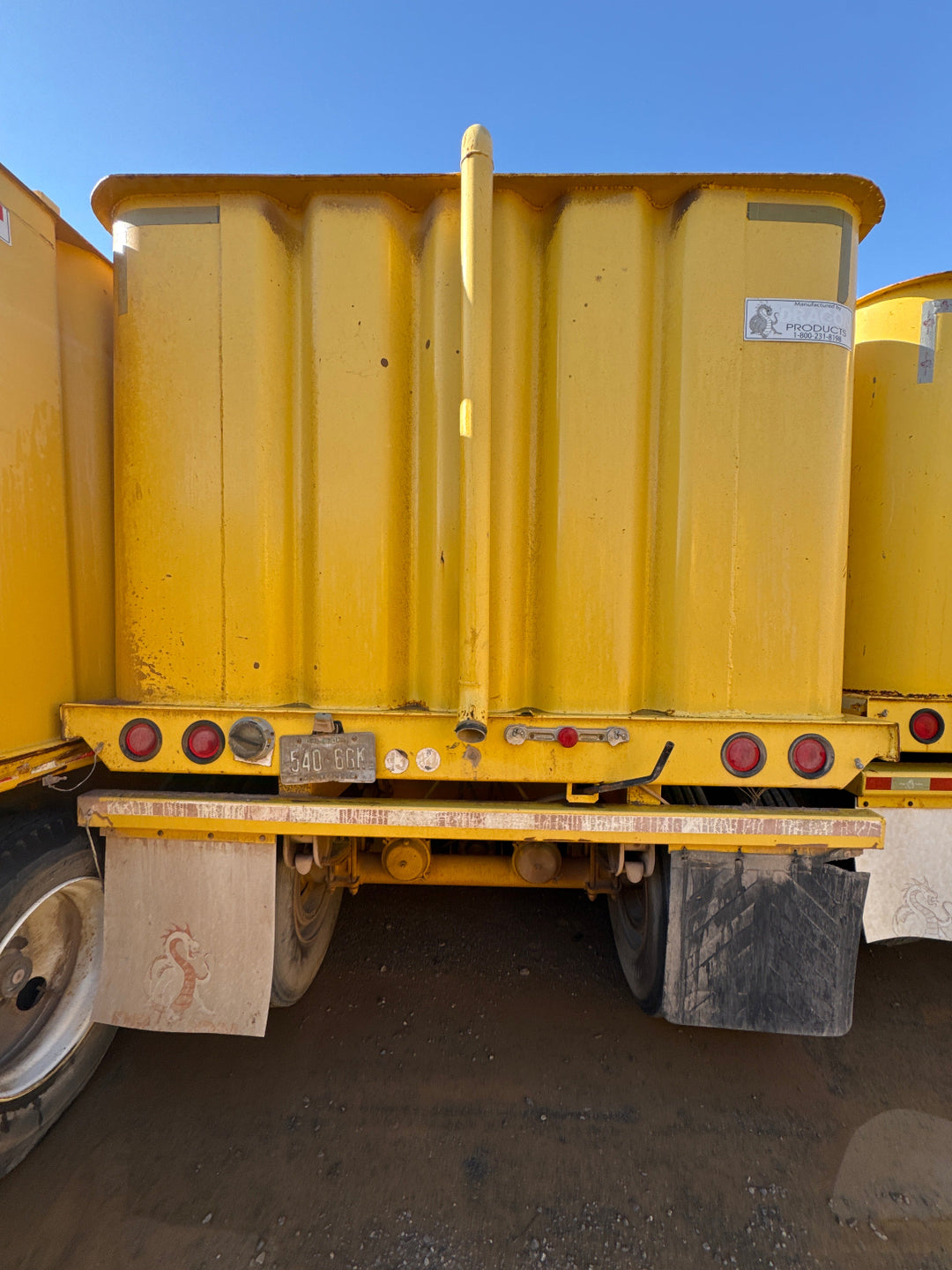 Dragon Flat Roof Frac Tank (GP53126)